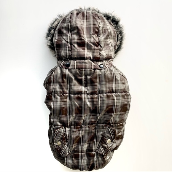 itslove Other - | pup plaid fur-lined parka |